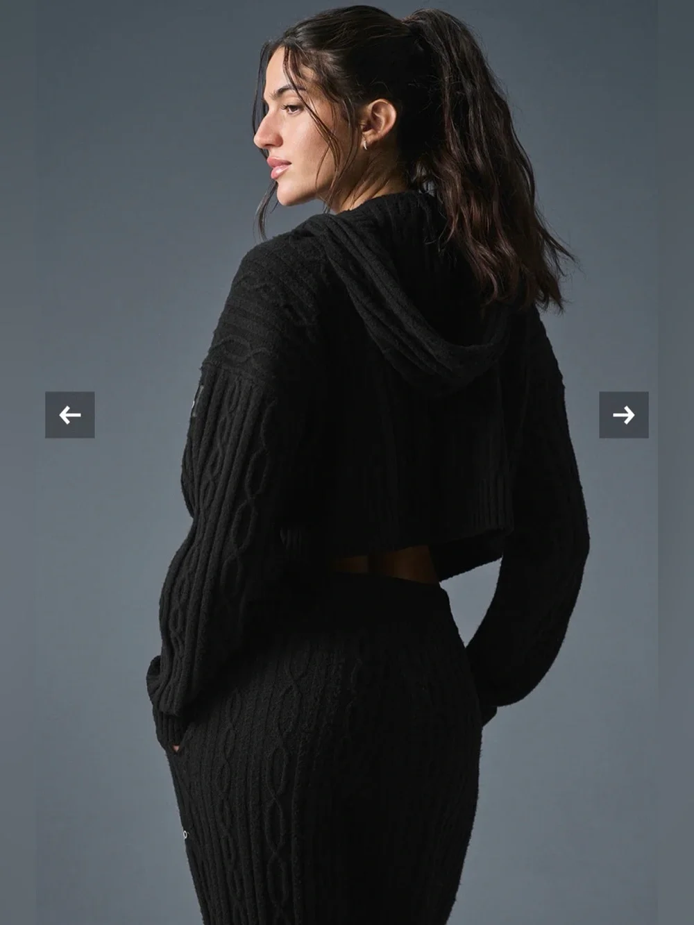 Alo Yoga Cable Knit Winter Bliss Set